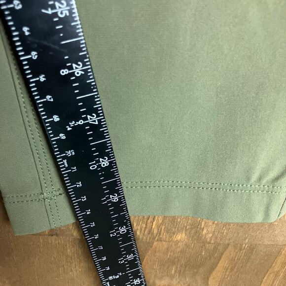 Fabletics Mens Pants Green The Don 5-Pocket Classic Straight Fit 35x32 - Picture 7 of 10
